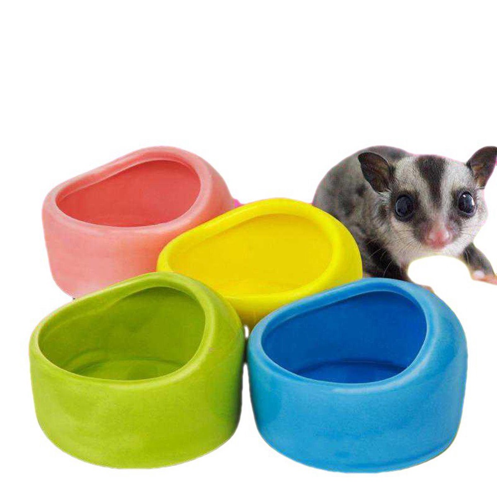 AUGUSTINA Bát Đựng Thức Ăn Nước Uống Chống Văng Cho Chuột Hamster