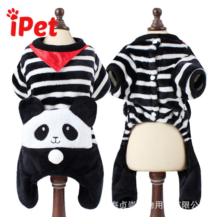 Bộ Quần Áo Chó Mèo Gấu Panda - iPet Shop