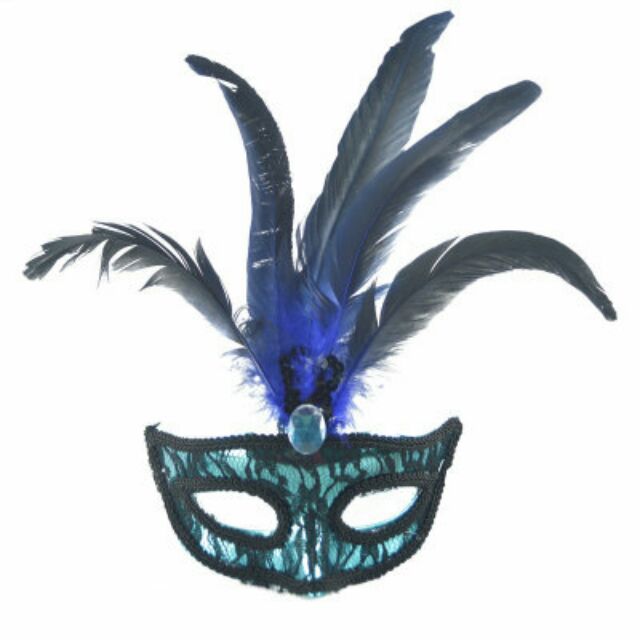 Mặt nạ hóa trang Halloween lông vũ mặt nạ dạ tiệc nữ giới | BigBuy360 - bigbuy360.vn