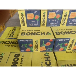 [HOẢ TỐC] Trà BONCHA Việt Quất 450ml (Thùng 24 chai) (Date xa)