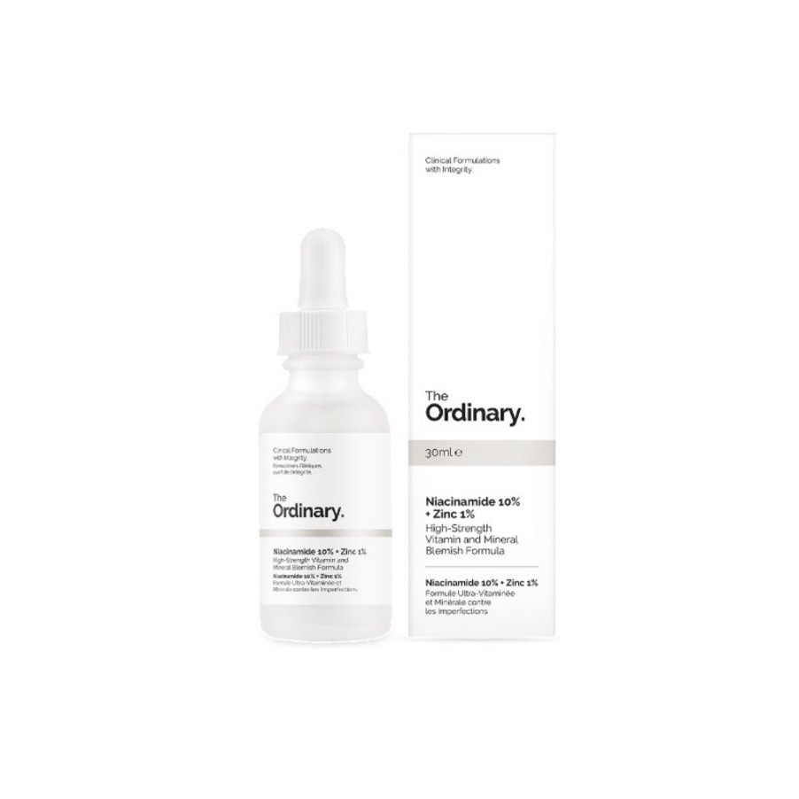Tinh Chất Mờ Thâm Mụn & Làm Sáng Da Niacinamide 10% + Zinc 1% The Ordinary