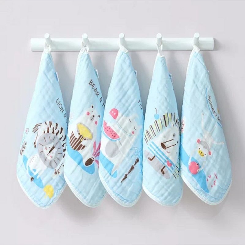 Khăn rửa mặt xô 6 lớp cho bé