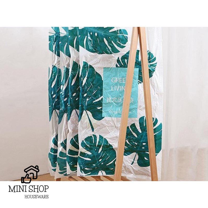 (Size 60x40cm)Túi Hút Chân Không Đựng Quần Áo Chăn Màn Gọn Gàng Chống Nấm Mốc_Green Living