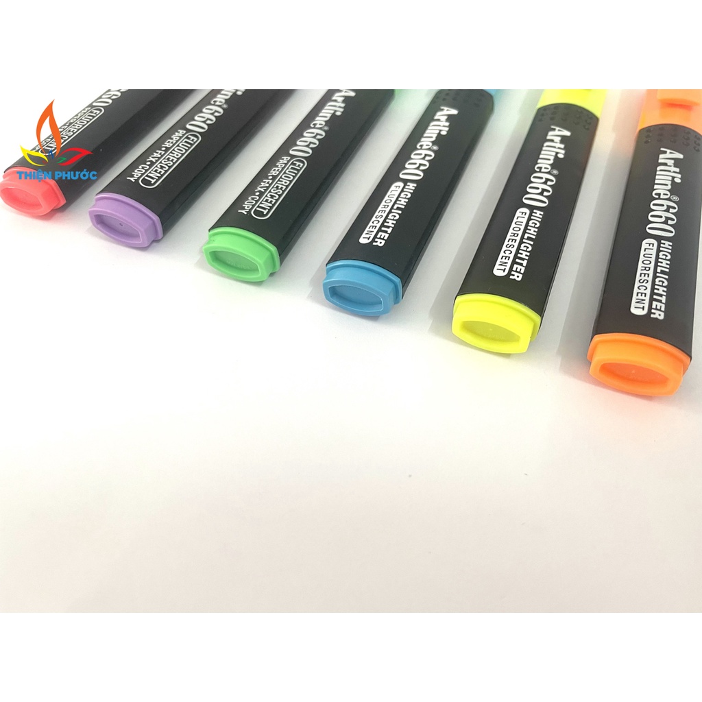 Bút dạ quang highlight nhiều màu Artline 660 SUKADO DQ660