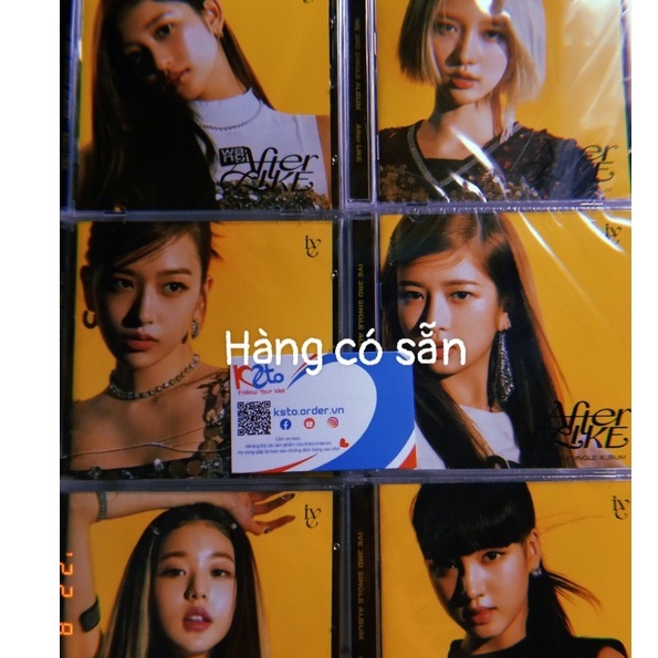 Album ảnh nhóm IVE - After Like + Quà 1 ảnh khổ A5 hình bias