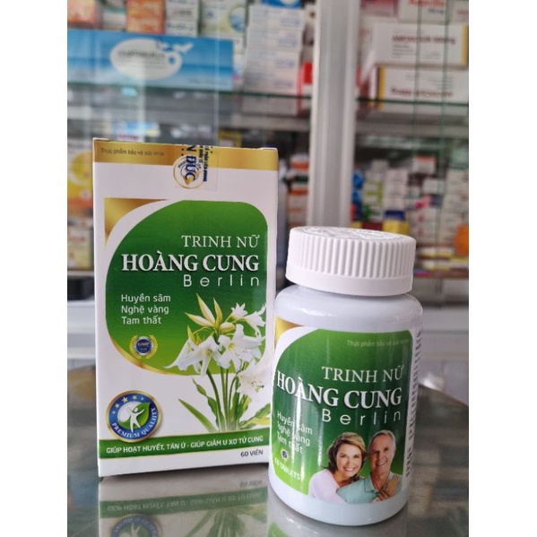 Viên Uống Trinh Nữ Hoàng Cung Berlin ( Hộp 60 viên )