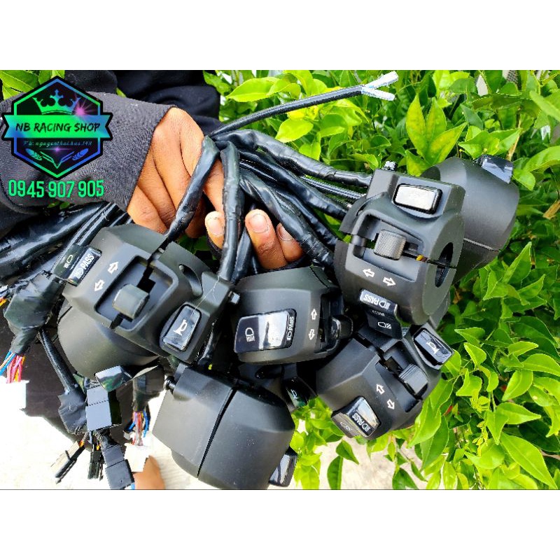 Combo Cùm Ex150+Đèn L4x SST20 Tặng Pad L Cho Satria Raider Sonic.NB Racing Shop