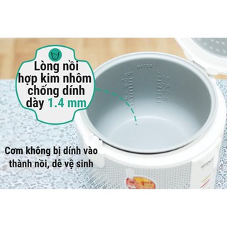 Nồi Cơm Điện Nắp Gài Sharp KS-181TJV - 1.8 L
