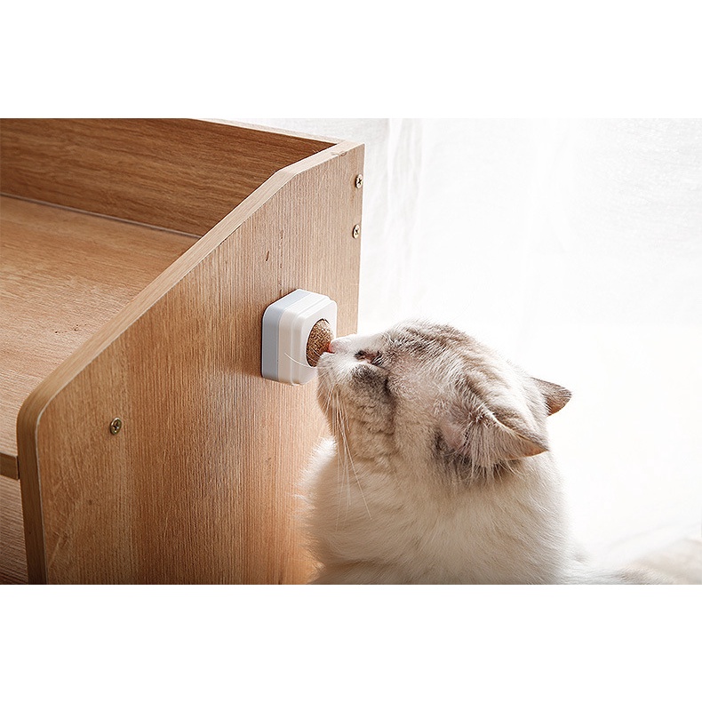 Viên catnip gắn tường cho mèo - Viên cỏ bạc hà giúp mèo chơi đùa giảm stress