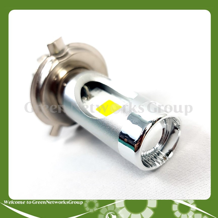 Đèn pha led chân H4 E01D siêu sáng dành cho mô tô, xe máy (Ánh sáng trắng xanh) Greennetworks