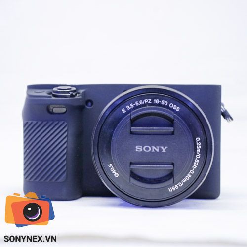 Bao Silicon máy ảnh Sony A6000/A6300 | Đen | Nhập khẩu