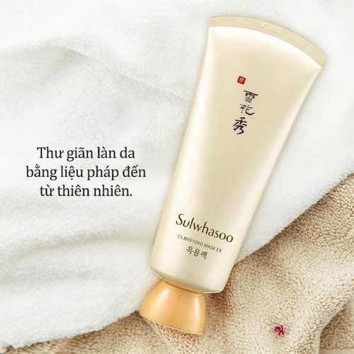 [Mới] Mặt Nạ Lột Sulwhasoo Dưỡng Trắng Da Sạch Mụn Cám -  Sulwhasoo Clarifying Mask EX minisize 35ml