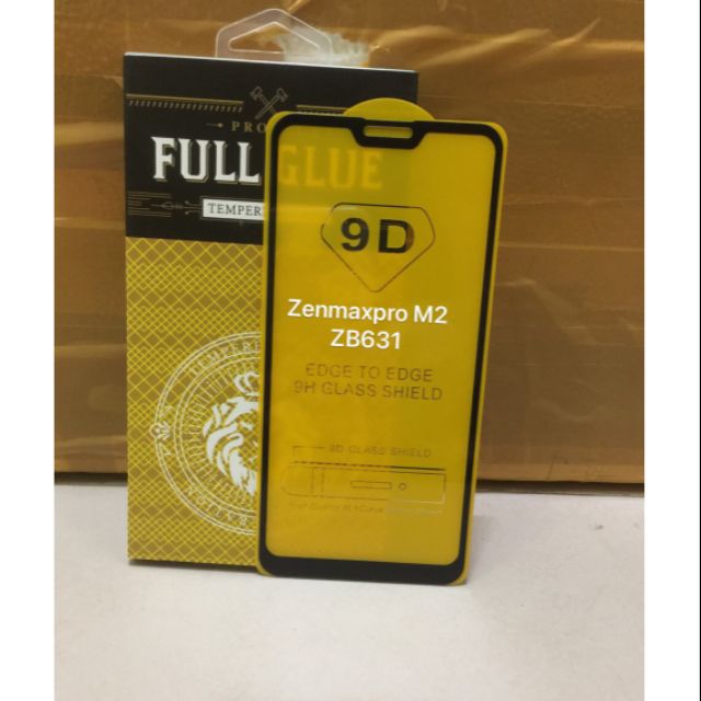 Dán full 9D glue cho Zenfone Max Pro M2/ZB631KL