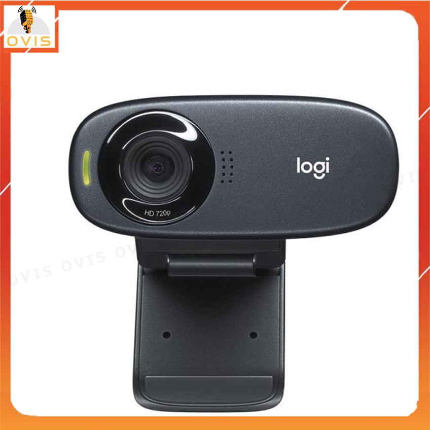 Logitech C310 - Webcam Máy Tính Gọi Video Trực Tuyến HD720, Nhận Diện Khuôn Mặt, Lọc Tiếng Ồn