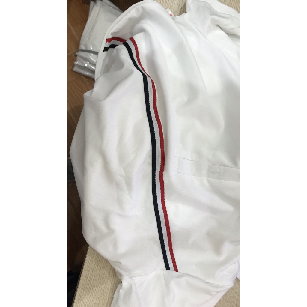 Áo polo nam thể thao sọc chéo PL10 chất cotton cá sấu co giãn 4c-KENT SHOP