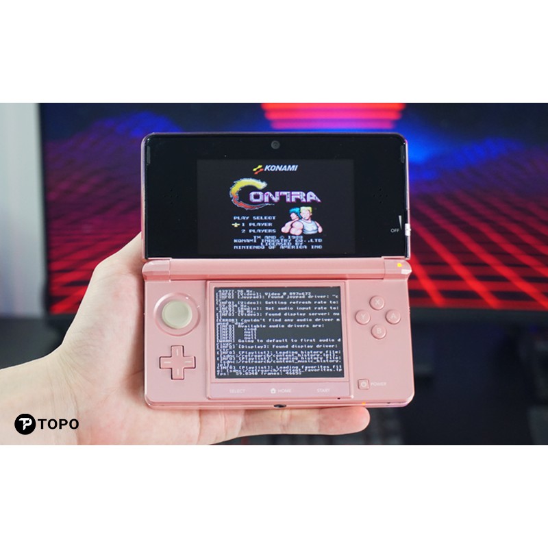 Máy Nintendo 3DS + Cài sẵn thêm các hệ NDS/GBA/NES/SNES + Đủ phụ kiện