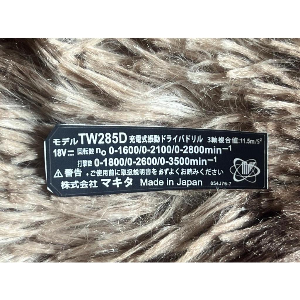 Tem dán MODEL các dòng máy pin Makita 7.2v- 14v -18v