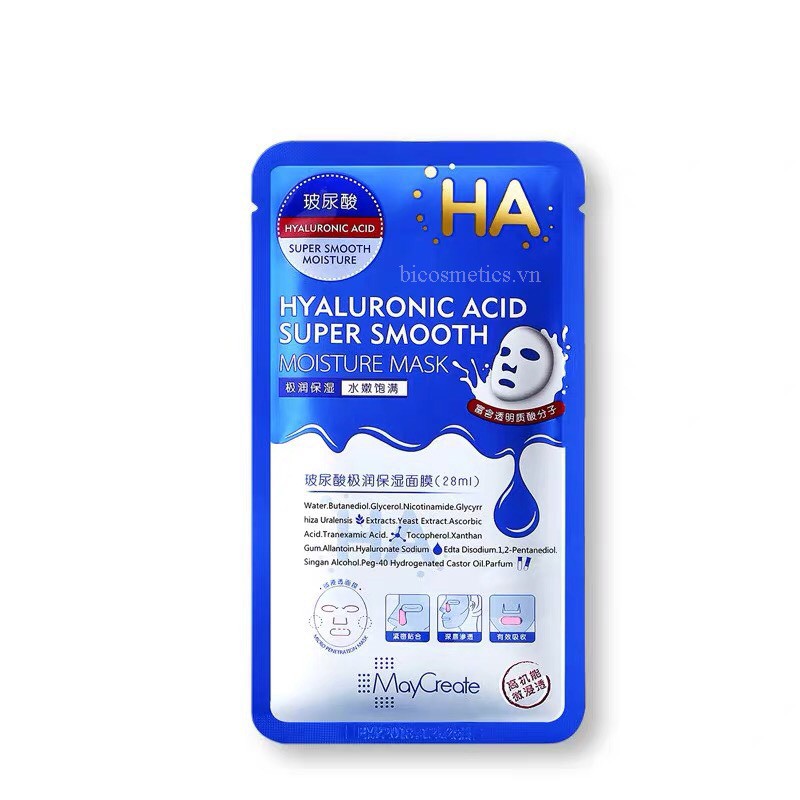 Mặt Nạ HA💞💞Mặt Nạ HA Xanh Tím Maycreate💞💞 | Thế Giới Skin Care