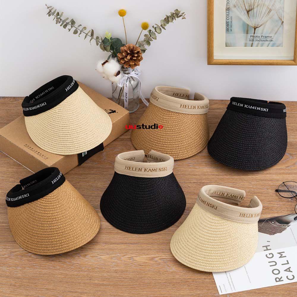 Nón Tai Bèo Vành Rộng Chống Nắng Thiết Kế Đục Lỗ Thời Trang Đi Biển Cho Nữ