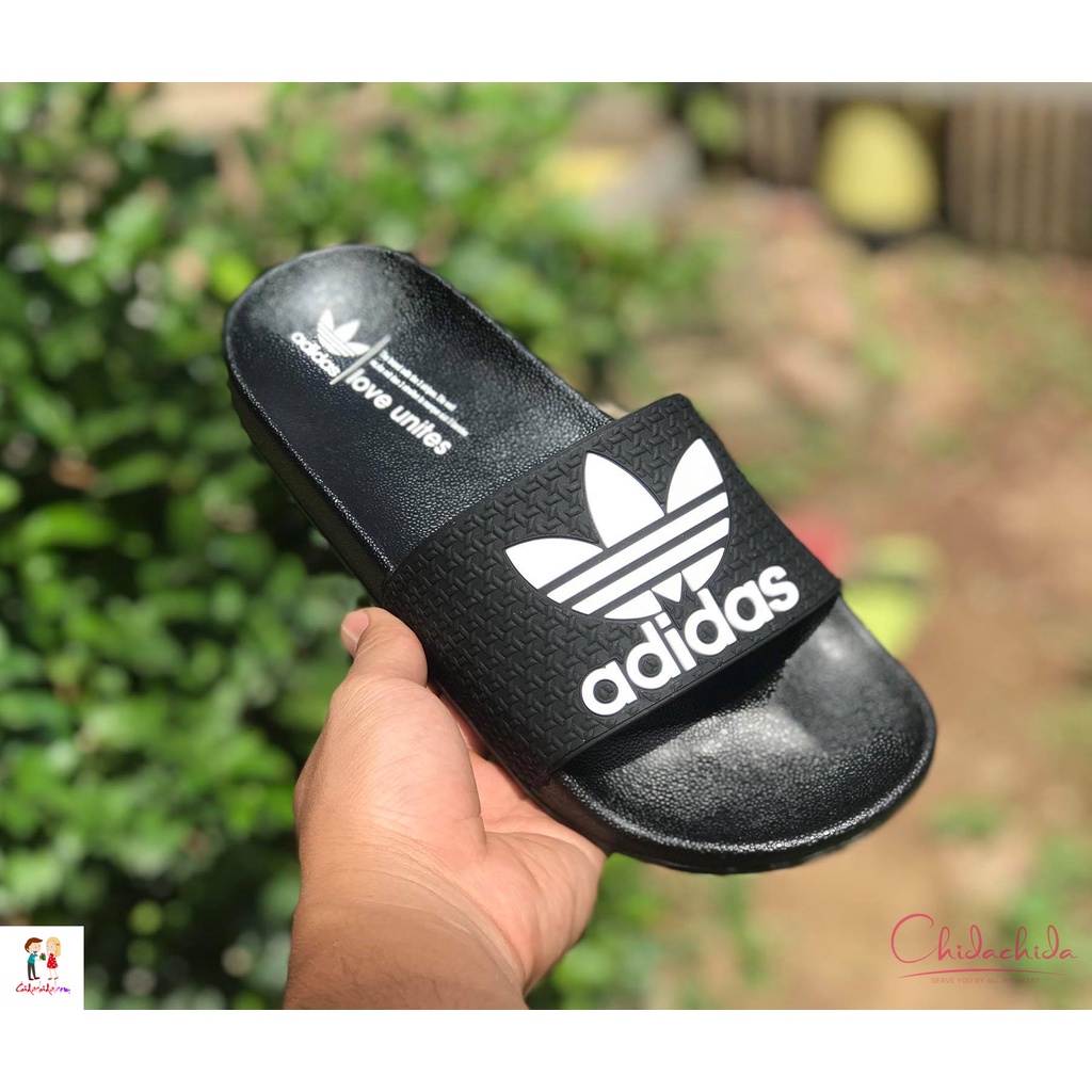 [Khâu miễn phí] Dép lê nam adi.das Pu 3 lá lớn, cực cute (39-43)