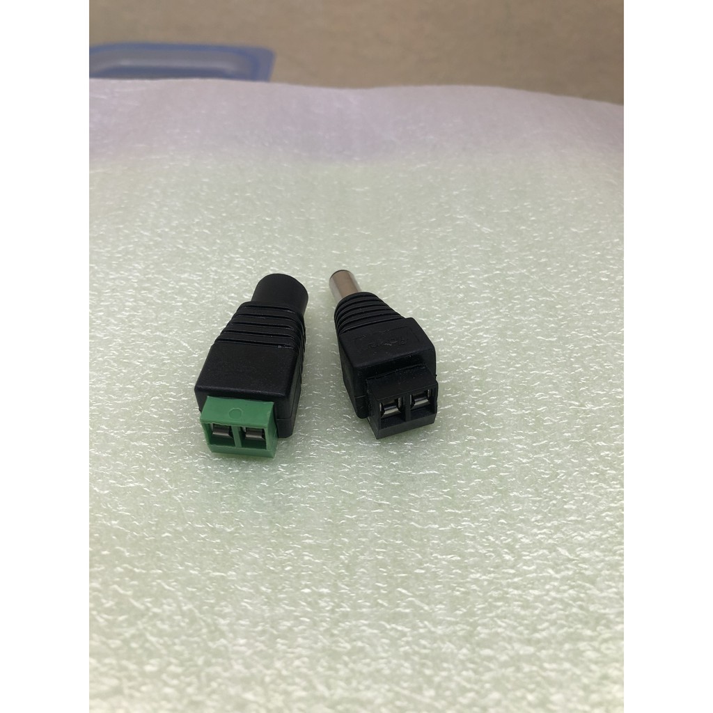 Đầu jack DC đực cái nối nguồn (1 cặp) | BigBuy360 - bigbuy360.vn