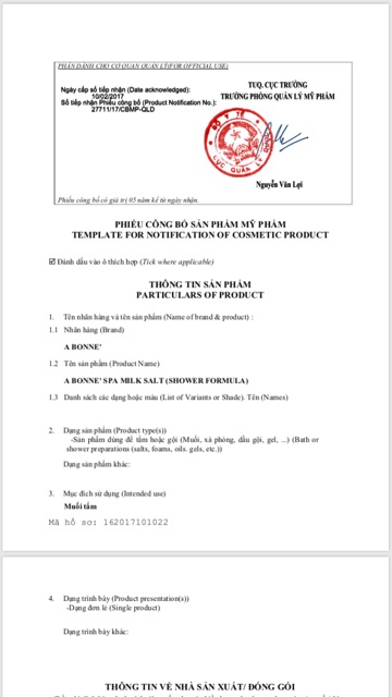 Muối tắm A Bonne Thái Lan 350g date 2025