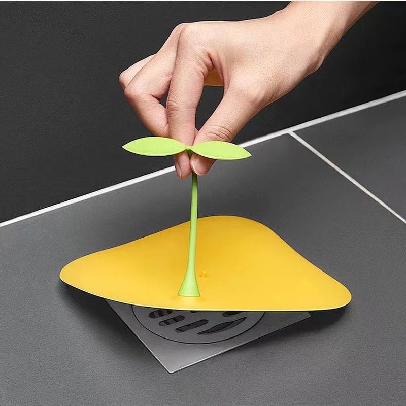 Nắp Silicone Đậy Cống Thoát Nước Bồn Rửa Chén/Phòng Tắm Chống Tắc Nghẽn Tiện Dụng