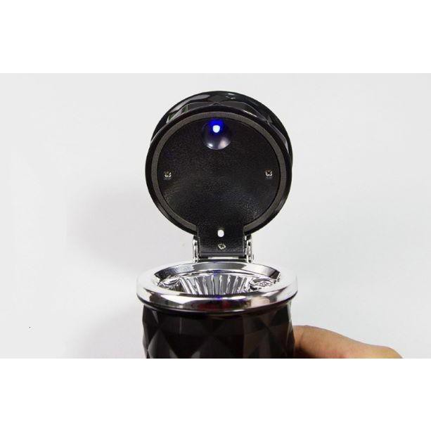 GẠT TÀN THUỐC LÁ TRÊN Ô TÔ CÓ ĐÈN LED CAO CẤP