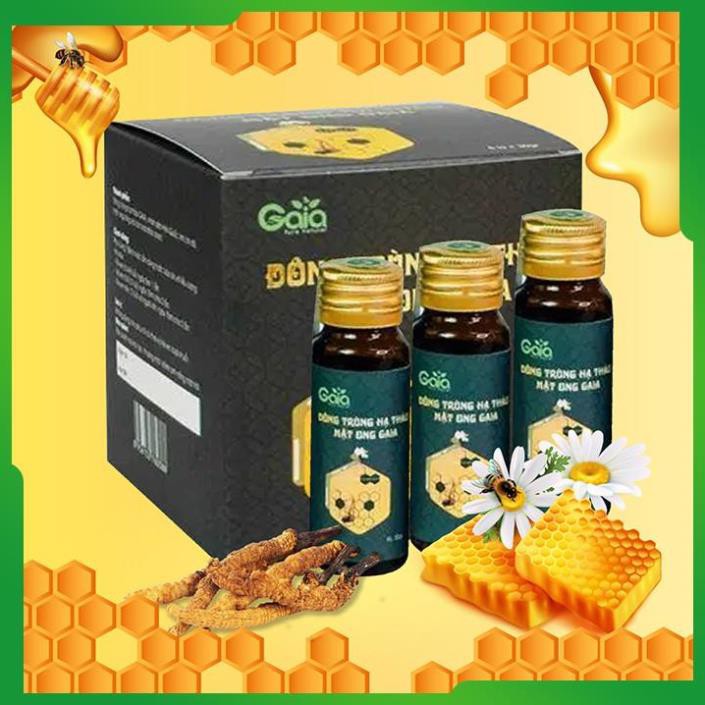 Đông trùng hạ thảo mật ong Gaia - Bổ thận tráng dương, bồi bổ cơ thể, bổ phế, giảm lão hóa, tăng sức đề kháng cơ thể!