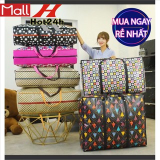 FREESHIP50K 💝 -Túi dứa bạt đựng đồ nhiều size,có 2 khóa kéo cao cấp nhiều màu VT15