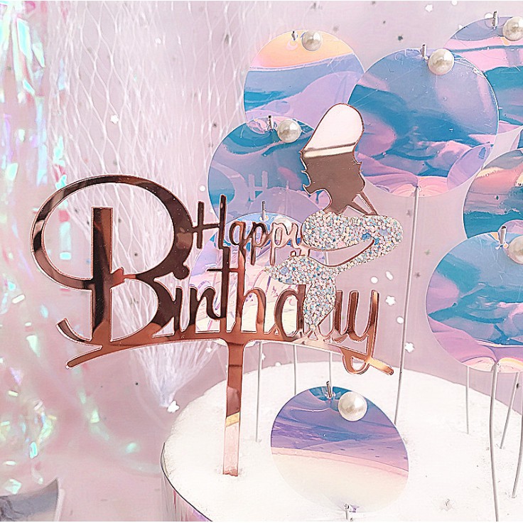 [SIÊU RẺ❤️] – Nến đại dương - Trang trí bánh sinh nhật bánh kem