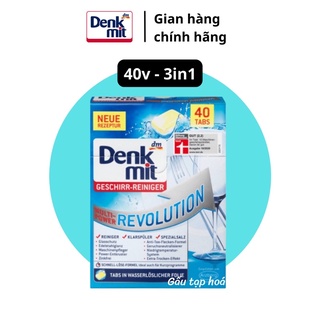 Viên rửa chén bát Denkmit Multi-Power Revolution dành cho máy rửa bát 3in1
