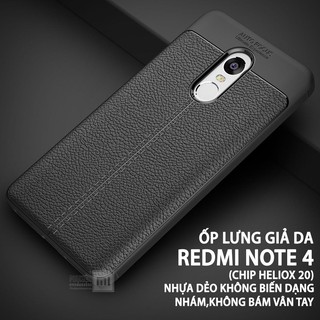 ốp Redmi note 4/ 4x giả da