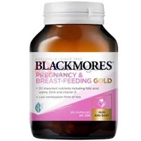 vitamin tổng hợp dành cho mẹ bầu Blackmores Pregnancy &amp; Breast - Feeding Gold 60v