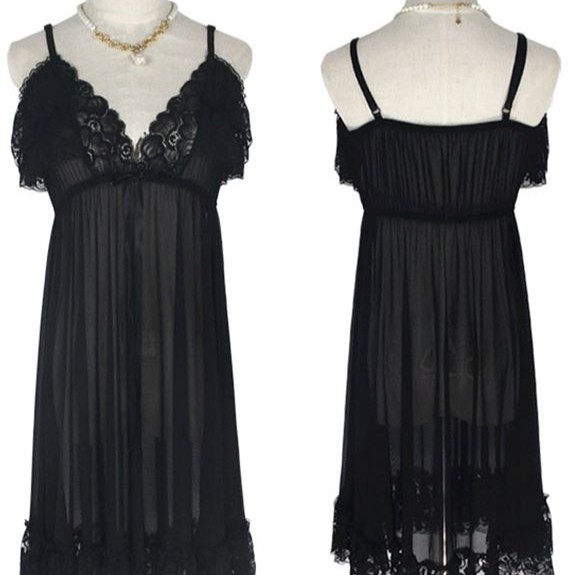 Váy ngủ ren thun sexy quyến rũ cao cấp 🎁FREESHIP 50k 🎁bigsize TỚI 70kg đầm ngủ sexy đồ ngủ giá rẻ | BigBuy360 - bigbuy360.vn