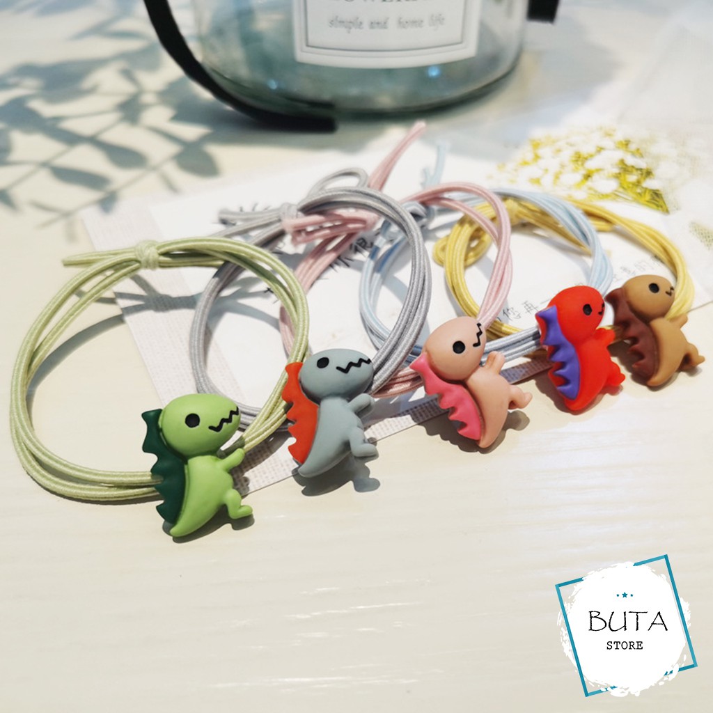 Dây Cột Tóc Khủng Long Rừng Xanh Buta CT28