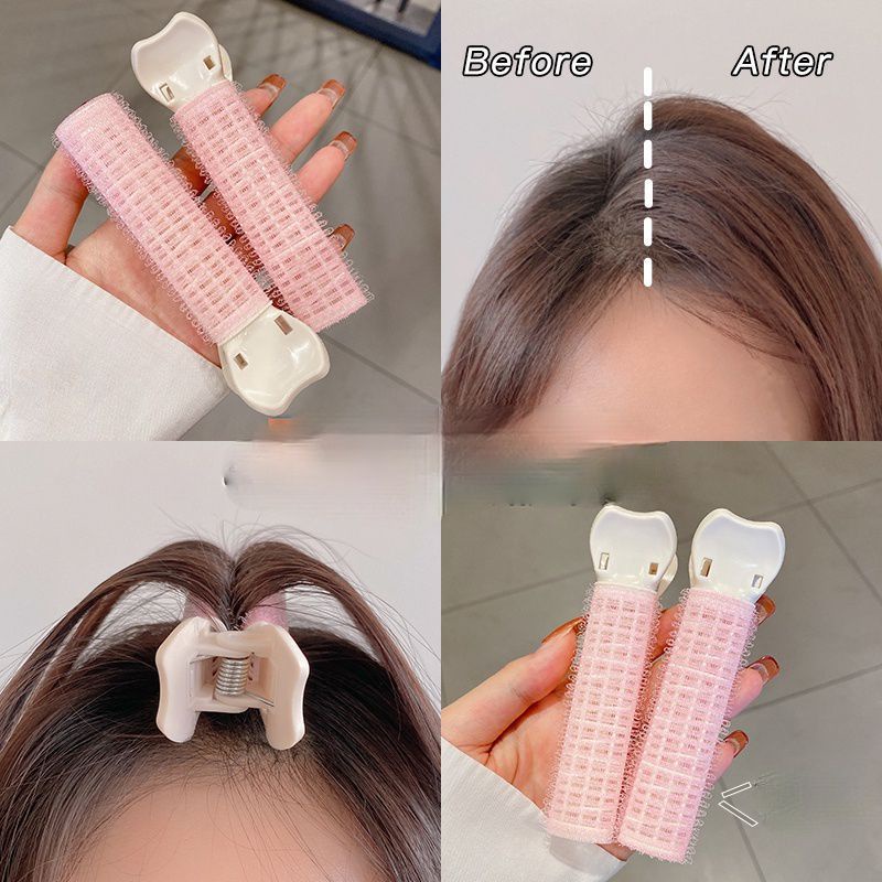 Kẹp phồng chân tóc tự dính, lô uốn tạo độ bồng bềnh cho tóc kiểu Hàn Quốc