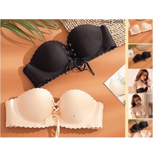 Áo Cup Nâng Ngực Su Đúc Dây Rút Tạo Khe Siêu Quyến Rũ