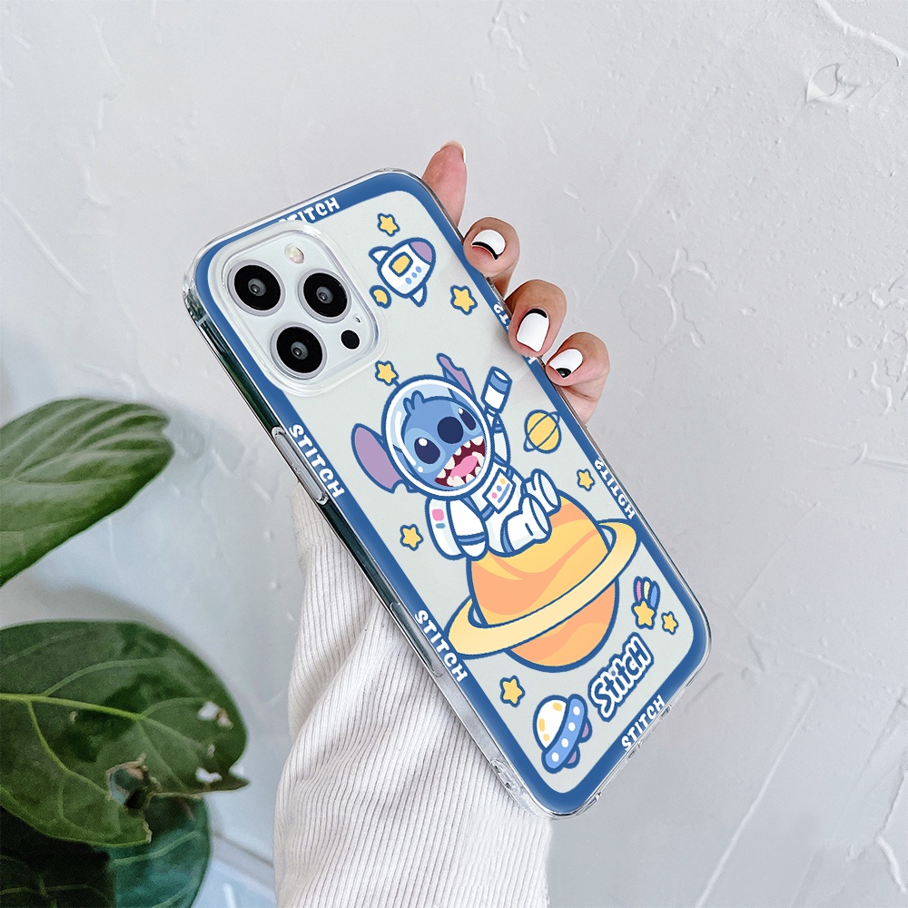 Ốp Điện Thoại Tpu Mềm Chống Sốc In Hình Stitch Disney Cho iPhone 11 12 13 pro max XS X XR XSMax 7 8 6 6s plus SE 2020