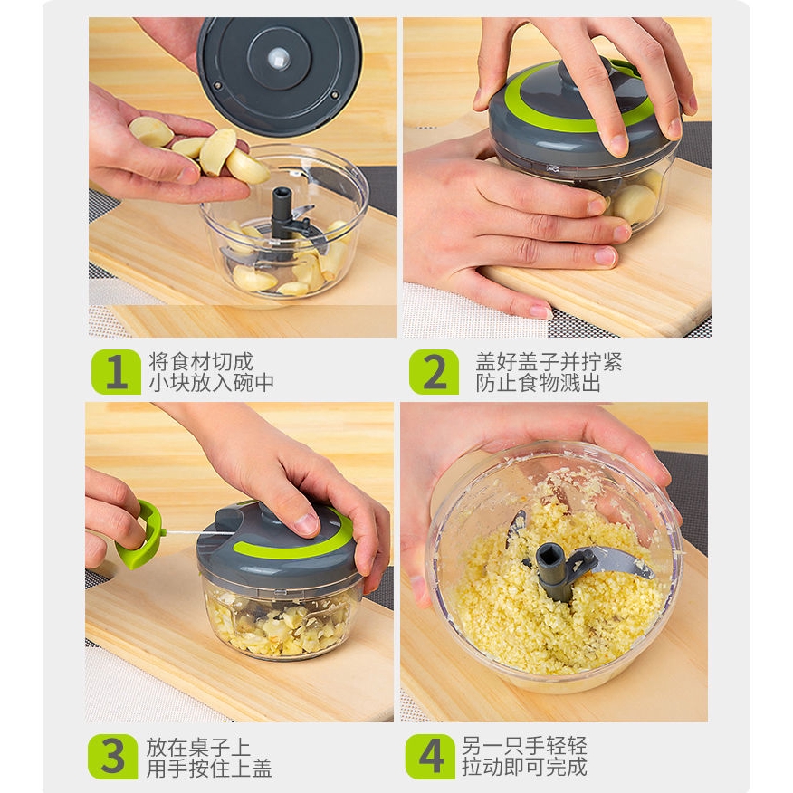 Dụng cụ nghiền tỏi/gừng tiện lợi cho nhà bếp