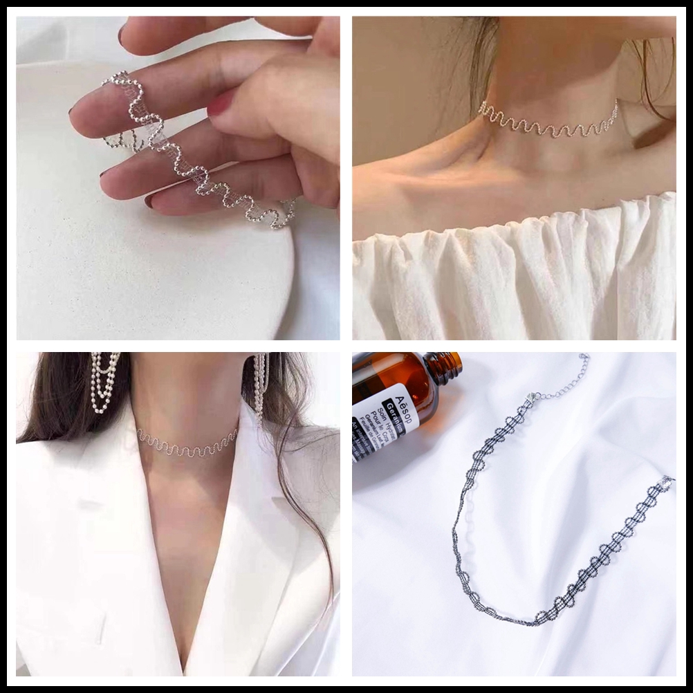 Vòng cổ choker đính đá mini thời trang cho nữ