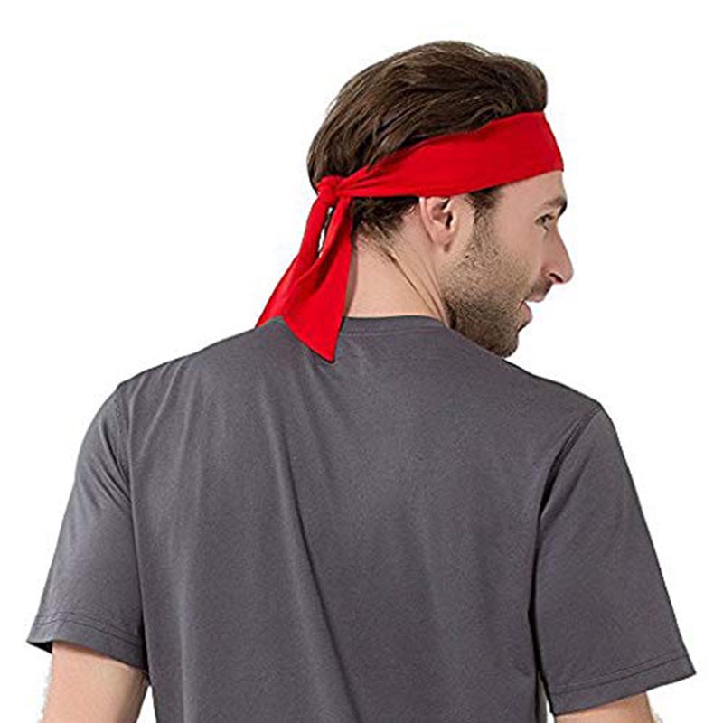 Băng đô đeo đầu co giãn màu sắc đơn giản tiện dụng