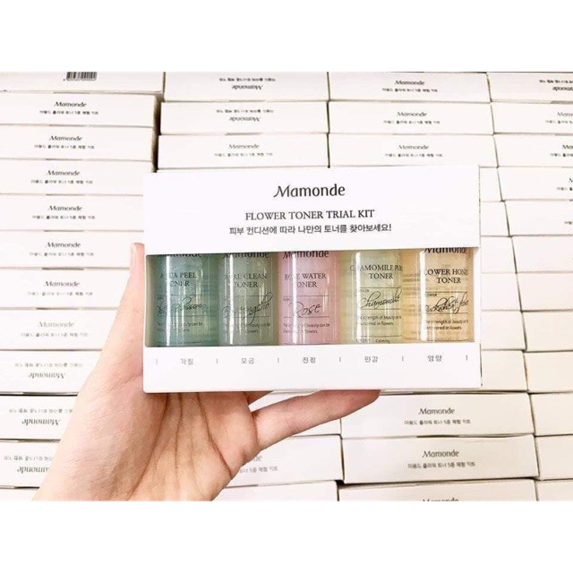 Kit 5 Nước Hoa Hồng Mamonde Flower Toner Travel 25ml | BigBuy360 - bigbuy360.vn