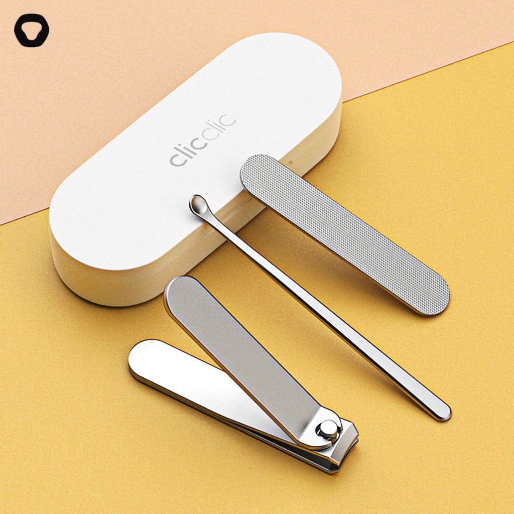 Xiaomi Youpin Bộ Dụng Cụ Chăm Sóc Móng Tay  Bằng Thép Không Gỉ Tiện Dụng