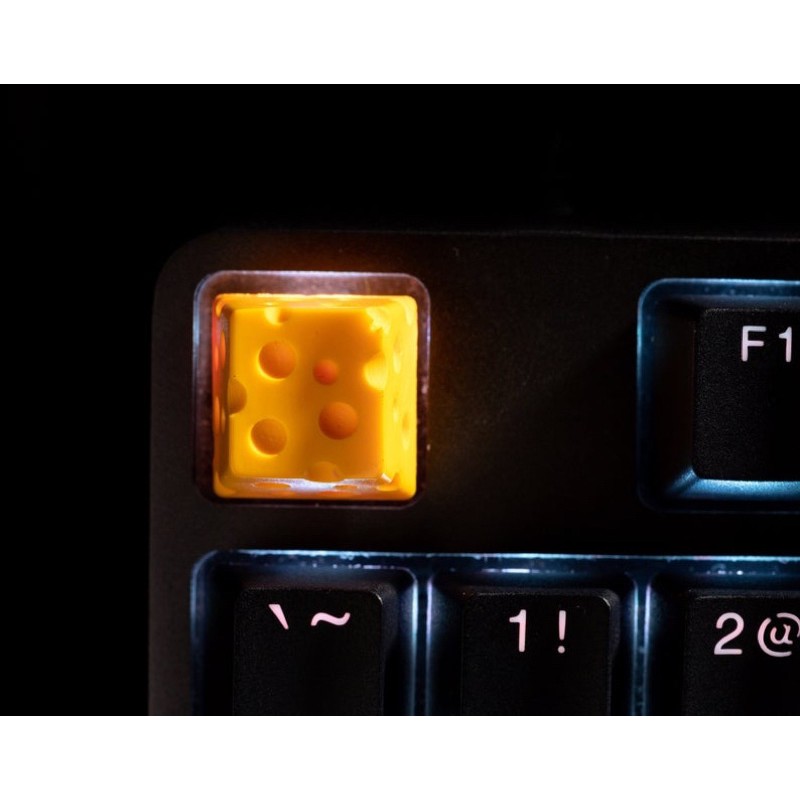 ✨ Cheese keycap- nút bàn phím phô mai🧀