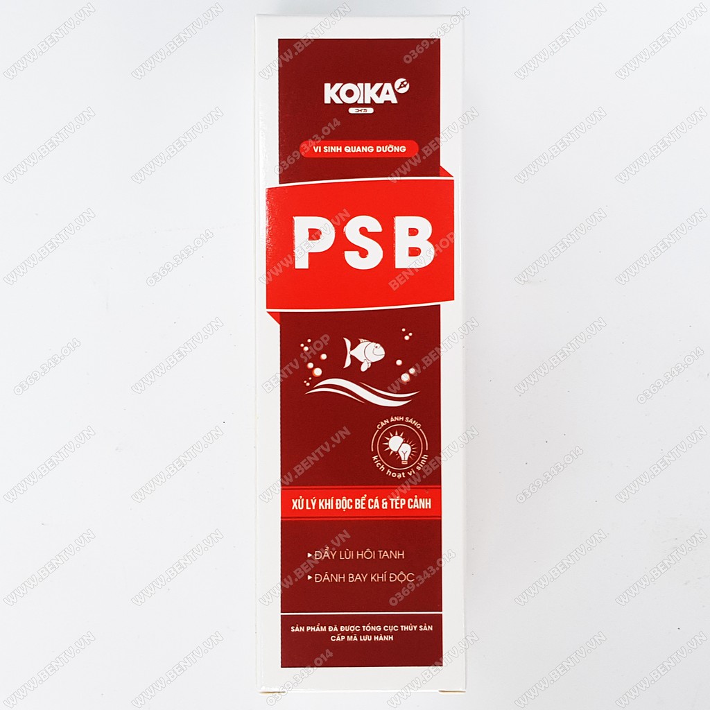 Vi Khuẩn Quang Hợp PSB | Làm Sạch Môi Trường Nước (105ml)