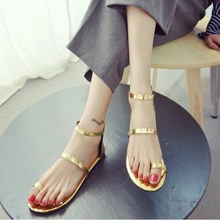 FREE SHIP Giày sandal xỏ ngón quai ngang