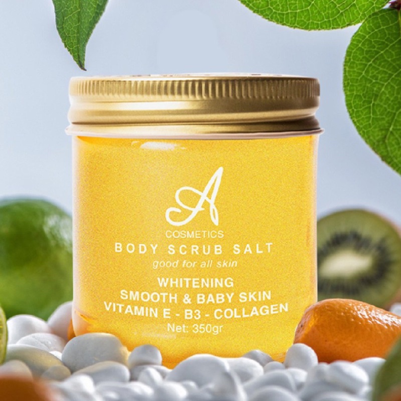 [ HCM SỈ ] Muối trái cây tẩy da chết A Cosmetic body scrub salt chính hãng