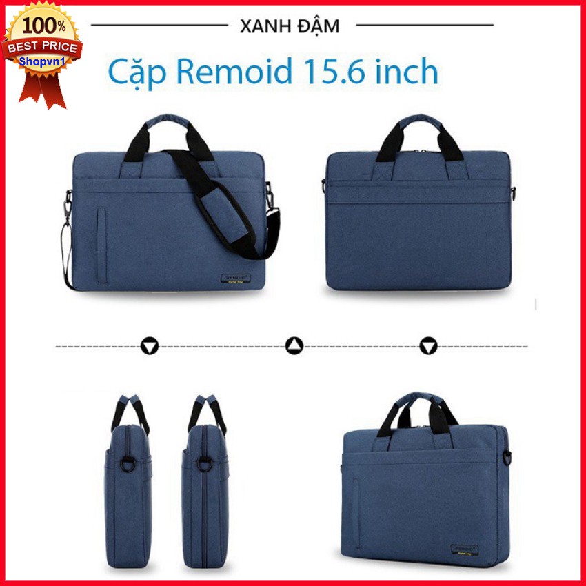 Cặp xách laptop remoid , túi xách văn phòng phù hợp cho giáo viên doanh nhân có ngăn chống sốc cho laptop dưới 15.6 inh | BigBuy360 - bigbuy360.vn