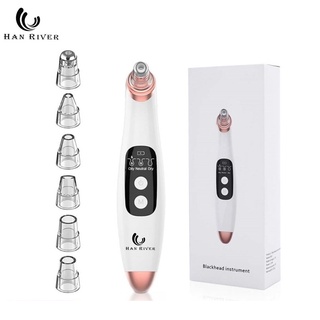 Máy hút mụn đầu đen han river b01 , làm sạch lỗ chân , hút mụn cám , mụn đầu đen chăm sóc massage da mặt